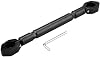Aramox Motorcycle Balance Bar, Universal 22mm Aluminum Alloy Cross Handlebar Motorbike Reinforce Lever Accessories (Black)