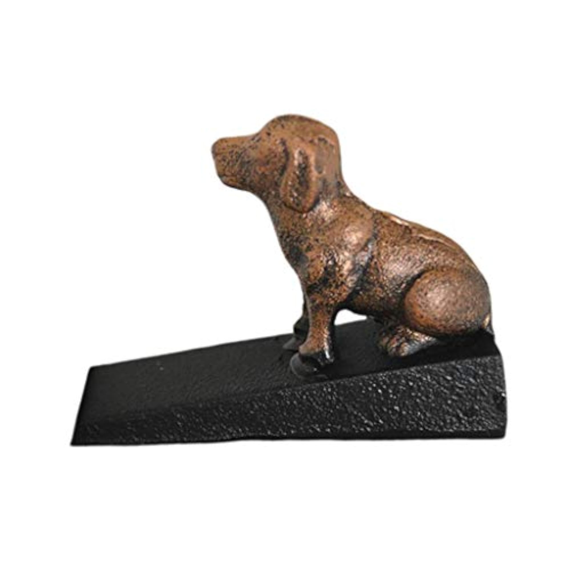 Non-Slip Rubber Base Door Stopper, Decorative Dog Design