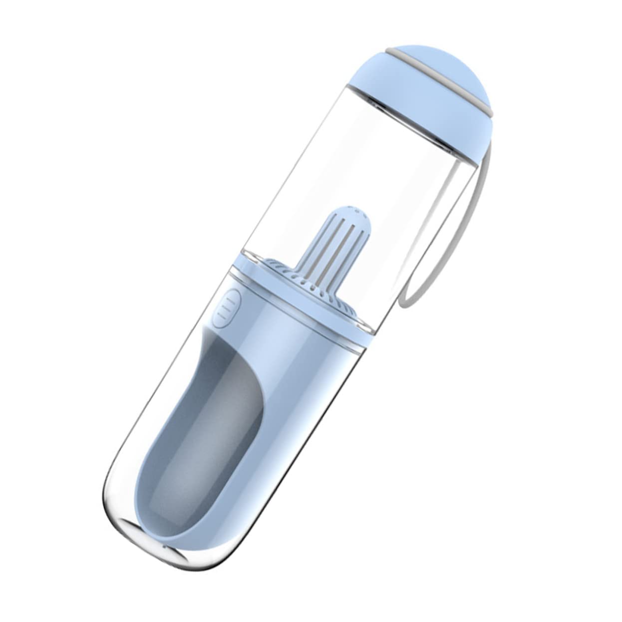 Borraccia per Cani Portatile 330ml, Dispenser Acqua per Animali, Apertura Mano, Design di Perdite per Uscire