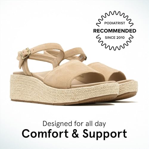 ABEO Solstice Buckle Sandals For Women | Arch Support Sandals Women's | Arch Support | Built-In Orthotic Insole2