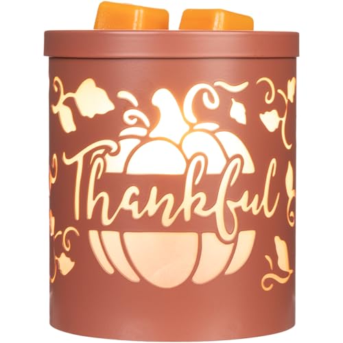 ScentSationals Thankful - Fall Wax Warmer for Scented Wax Melts