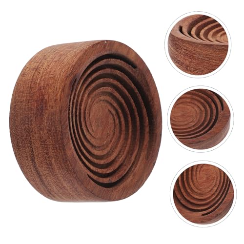 Difusor aromático eléctrico redondo de madera Holibanna miniatura 3