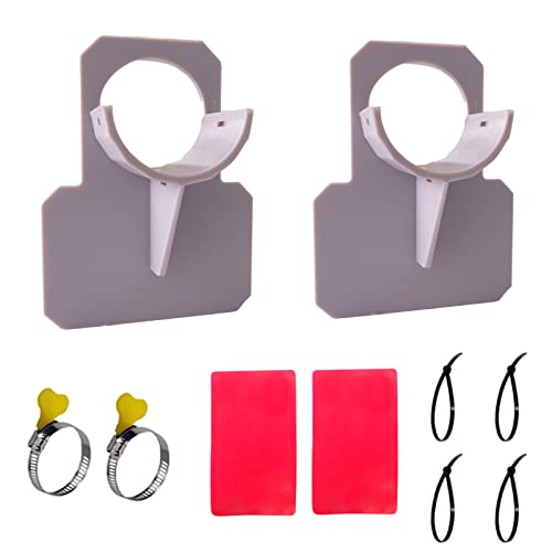 Molyorch 2 Pièces Tuyaux Piscine de Dans Les 38 Mm, Support pour Tuyau D'eau de Piscine, Protection Anti-torsion en Plastique, pour Tubes de Natation