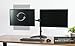 VIVO Dual LCD Monitor Free Standing Desk Mount, Heavy Duty Fully Adjustable Stand fits 2 Screens up to 27 inches (STAND-V002Z)