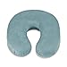 Virsus 1 Cuscino per il collo da viaggio in memory foam ortopedico, ideale per la cervicale, comodo e morbido relax in auto treno aereo Vari Colori (Grigio)