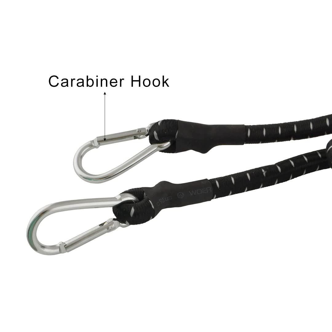 B.K.Jagan and Co Flexible Bungee Rope for travel bike motorcycle lauggage tying 180cm/72 Inch