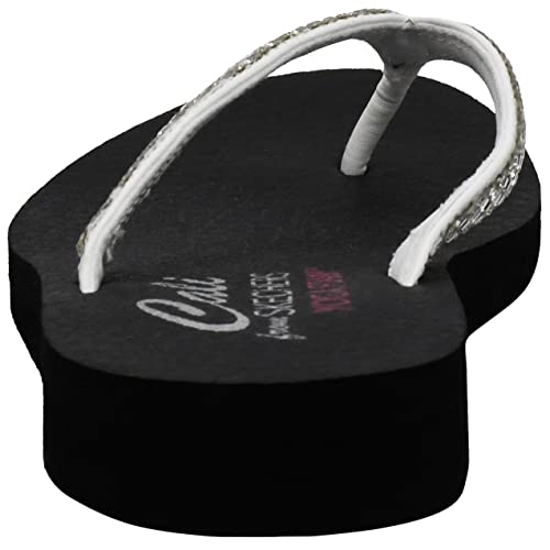 Image of Skechers Women's Meditation Perfect 10 Square Rhinestone Embellished Thong