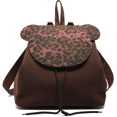 Teclado Corduroy Backpack Crossbody Bag Casual Messenger Bag Chic Shoulder Bag Travel Daypacks