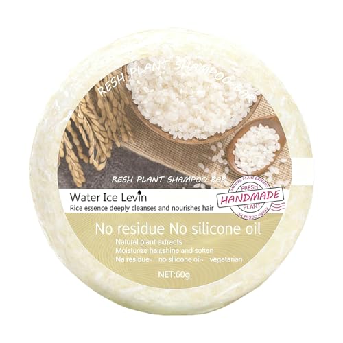 Champú En Barra | 60g Barra De Jabón Capilar Fortalecedora Control De - Champú De Viaje - para Hombres y Mujeres Cuidado Diario del Cuero Cabelludo Limpieza Nutrición Control de Grasa
