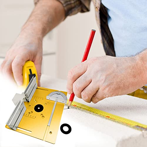 Piastra in alluminio per router da tavolo, per la