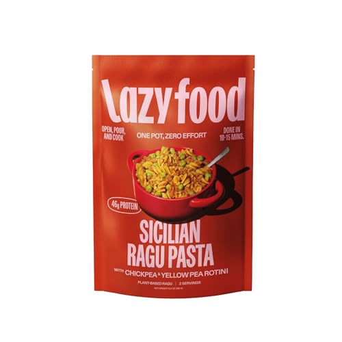 Lazy Food Italian Ragu Camping Meal I Gluten Free Pasta,