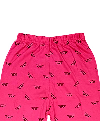 Image of indi weaves Girls Printed Cotton Legging and Solid Cotton Legging [Pack of 3] Multicolor215