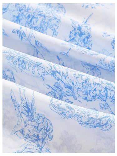 Floerns Girl's Boho Floral Print Sleeveless Cami Dress Summer Midi Dresses4