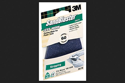 3M 9670ES-30-B Mouse Sandpaper Sheets