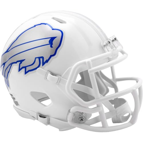 Buffalo Bills White 2025 Rivalries Revolution Speed Mini Football Helmet - New in Riddell Box