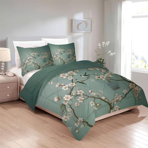 Boceoey Edredon Cama 180 Rama de Flores