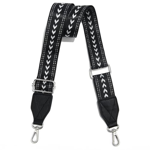 Image of LEMEDE Purse Strap Replacement Crossbody 1.5 inch Wide Shoulder Strap Adjustable Straps Handbag Strap Replacement Belts