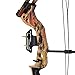 Leader Accessories Compound Bow Hunting Bow 50-70lbs with Max Speed 310fps, Autumn Camo