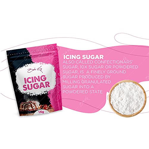 Image of BAKE KING Icing Sugar 1kg | Baking & Cooking | Icing Sugar for Cake Frosting