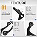 PAROD Front Lower Control Arm Compatible with 2004-2008 Acura TSX, 2003-2007 Honda Accord, w/Suspension Lower Ball Joint, Replace for RK640290 RK640289