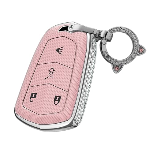 Coque de protection pour clé de voiture Cadillac XT5 XT6 Escalade 4 5 boutons