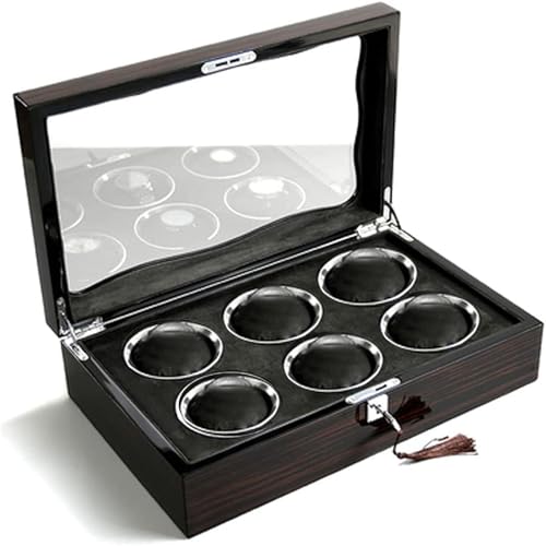 Boîte de rangement de bijoux en bois YZCIS anti-rayure pour montre
