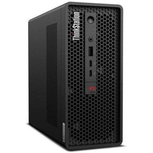 Image of ThinkStation P3 Ultra, Intel Core i5-14600 vPro (E-cores up to 3.90GHz, 24MB), Windows 11 Pro 64, 32.0GB, 1x1TB SSD M.2 2280 PCIe Gen4 Performance
