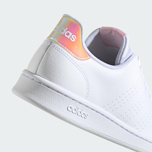 Image of adidas Womens Advantage Lace Up Sneakers Shoes Casual - White