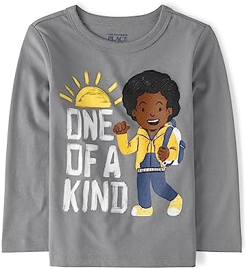 The Children’s Place Baby Boys’ and Toddler School Graphic T-Shirt