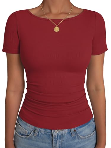 GKBK Women's Boat Neck T-Shirt - $12.99 with code ABBL2DKI