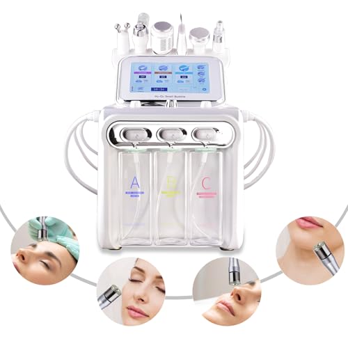 OIJIIE Hydrogen Oxygen 7 in1 Diamond Microdermabrasion Machine,Facial Peeling Skin Care for Salon Personal Home Use