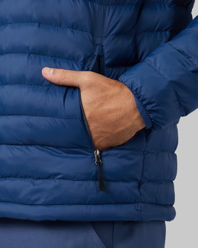 Image of 32 Degrees Men's Lightweight Recycled Poly-Fill Packable Jacket | Zippered Pockets | Layering | Water Repellent