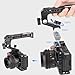 LEFTFOTO Camera Cage Top Handle NATO Rail Standard with 7mm NATO Rail for DLSR Camera Cage,Anti-Off and Quick Release Design.