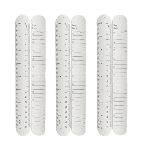 Wearable Notepad Inalsion Wearable Notepad Wristbands, 6pcs Reusable Wrist Notepad Slap ...