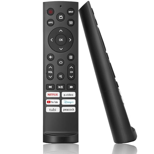 Universal Remote Control for Hisense Android/Google Smart TV Replacement for Hisense UHD 4K ULED Google TVs (No Voice Function)