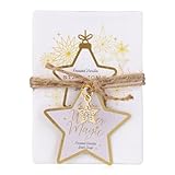 Accentra Handseife WINTER MAGIC in Geschenkverpackung mit Charm-Anhänger Stern in gold, 100g Seife,...