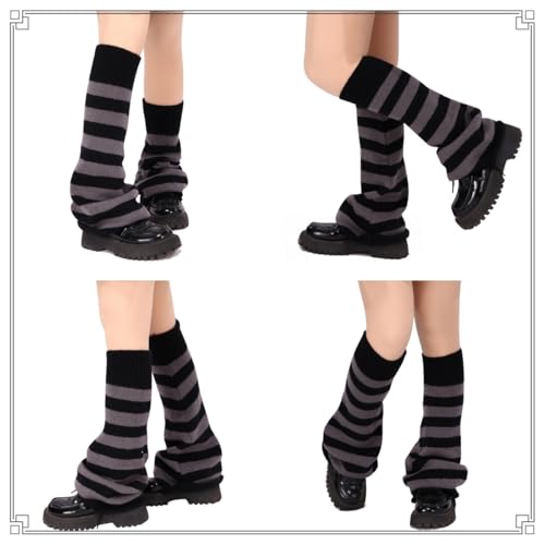 Image of CHIC DIARY Y2K Leg Warmers for Girls Women Kawaii Legs Warmer Harujuku Lolita Accessories Gothic Long Sock Ankle Warmers