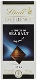 Lindt Excellence A Touch of Sea Salt Dark Chocolate Bar, 3.5oz (Pack of 6)