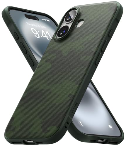 �yRingke�ziPhone 16 Plus �P�[�X ONYX TPU �΂ߊ|�� ����~�� �����h�~ �ϏՌ� �ČRMIL�K�i�擾 �y�ʃP�[�X �_��P�[�X �X�}�z�P�[�X �X�}�z�J�o�[ �A�C�t�H��16�v���X (�X�g���b�v�z�[������) - Camo Green