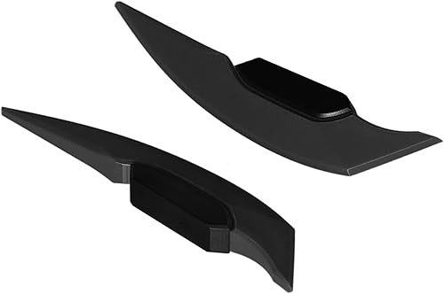 Miniatura 6 de Akozon 1 juego de alerón aerodinámico para motocicleta, compatible con motocicletas universales y bicicletas eléctricas (negro)