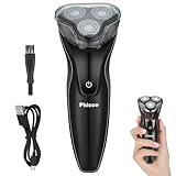 Phisco Rasuradora Eléctrica Recargable para Hombre, Afeitado Preciso y Suave, Diseño Impermeable, Batería de Larga...