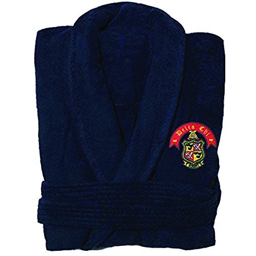 Greekgear Delta Chi Bathrobe Blue