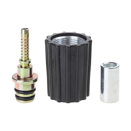 QIXIAMO High Pressure Washer Hose Insert Fittings Car Washer Water Cleaning Hose Pipe Fitting TwistConnector Quick Fixing