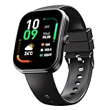 Boat Wave Sigma 3 Curv Smartwatch with 2.01” (5.33 cm) Immersive Curved Display, Metallic Finish, Functional Crown, BT Calling, Sleep, Stress, Heart Rate & SpO2 Monitoring, SOS, IP68 (Black Active)