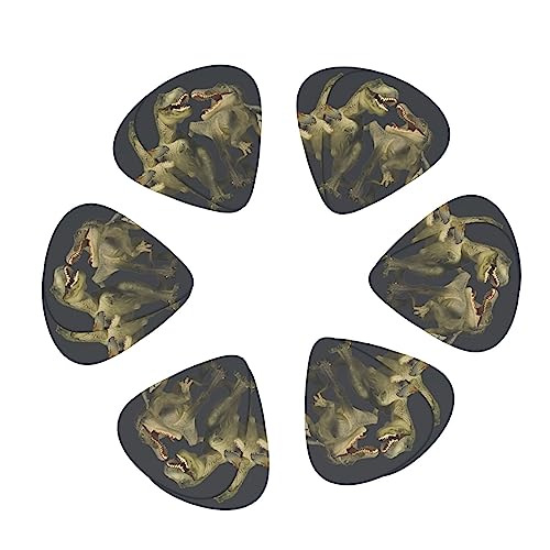 Médiators 3D pour guitare – Thème dinosaures – 12 médiators tendance et durables – Dans une boîte pour ukulélé guitare électrique basse - Les Beatles, Paul McCartney, John Lennon, RIngo Starr, George Harrison Médiators 3D pour guitare - Thème dinosaures - 12 médiators tendance et durables - Dans une boîte pour ukulélé guitare électrique basse – Image 3
