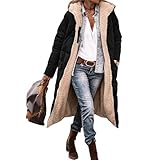 MEIION thermo profis thermoprofis Damen -Thermomantel mit Fleece - Futter für Herbst und Winter...