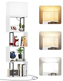 lampadaires style industriel Structure stable et sûre: Cette étagère d’angle à 5 niveaux est fabriquée en panneaux de particules de qualité et en acier robuste pour garantir durabilité et stabilité. Le dispositif anti-basculement permet une fixation murale sécurisée, idéale pour les foyers avec enfants ou animaux. Les patins antidérapants protègent votre sol des rayures tout en assurant un maintien parfait.