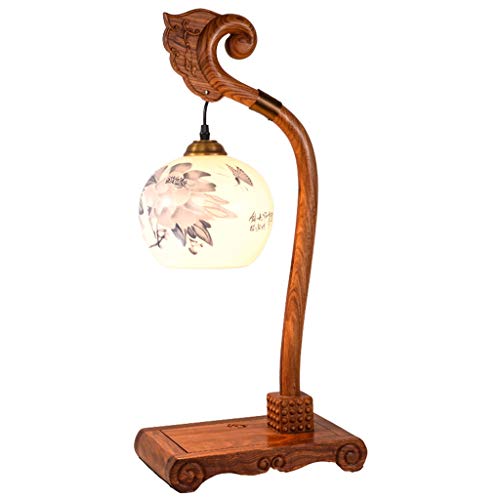 Lampe de lecture chinoise en bois pour illuminer vos soirées sans fatiguer vos yeux