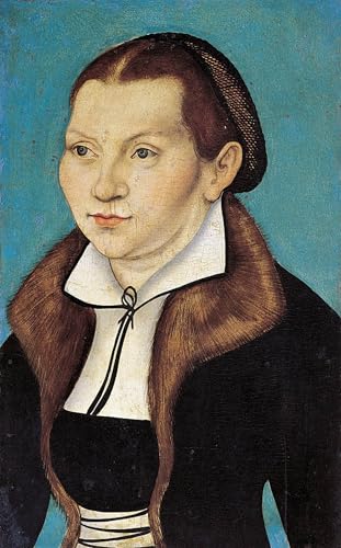 Art Tableau Portrait de Katharina Luther par Lucas Cranach Toile 60x90cm