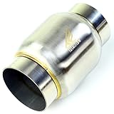TOTALFLOW 6645 Mini Race Exhaust Muffler | 304 Stainless Steel | 3' Inner Diameter Inlet - 3' Outer Diameter Outlet